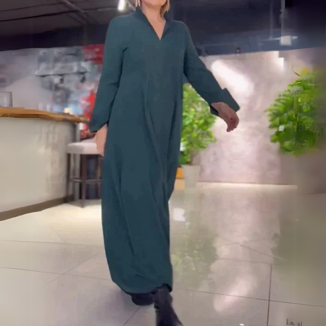 Matilda - Long Sleeve Maxi Dress