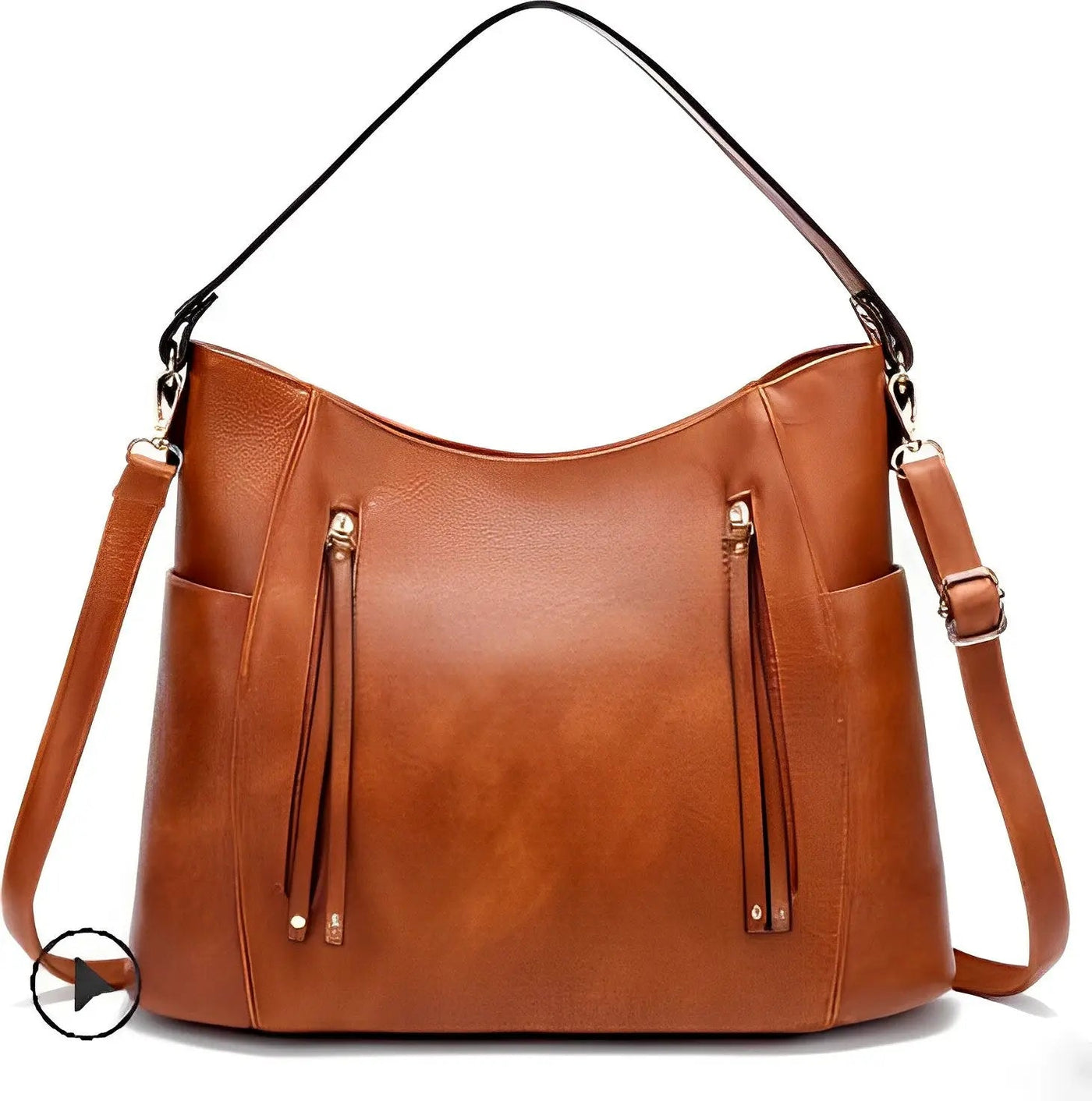 Georgia s Timeless Elegance Vintage Leather Bag Giulia Milan