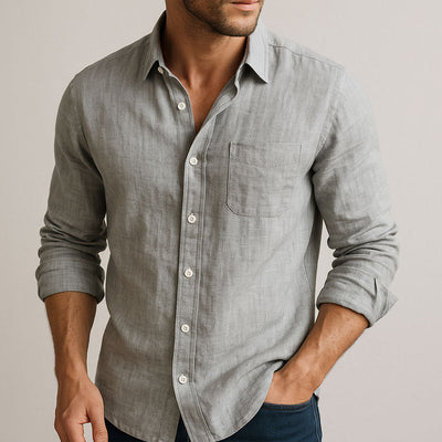 Linen Essential Shirt - Collection 2025