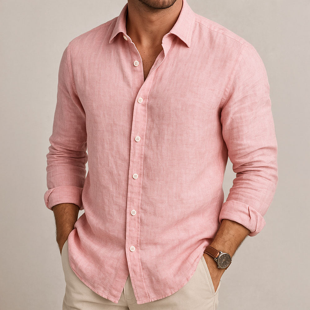 Linen Essential Shirt - Collection 2025